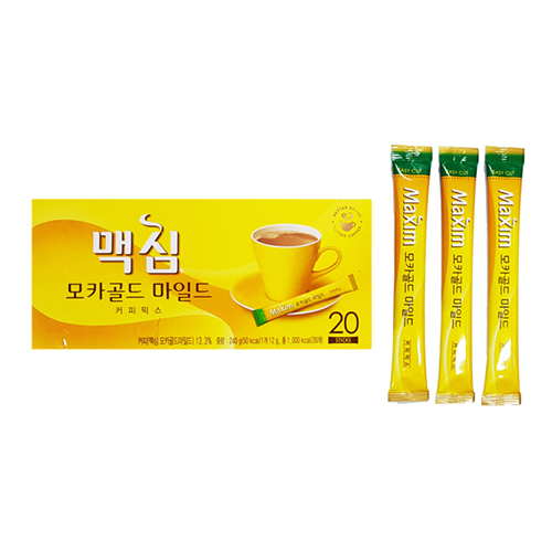 동서 맥심 모카골드 마일드, 12g×3T