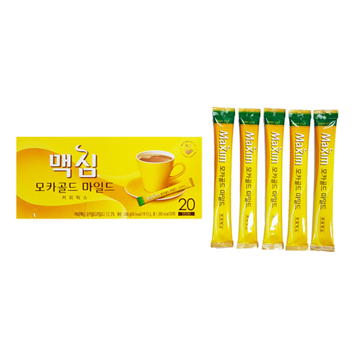 동서 맥심 모카골드 마일드, 12g×5T