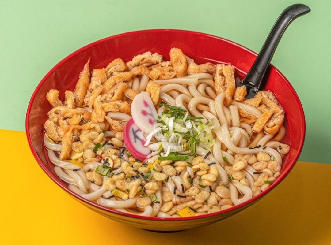 옛날 유부 우동