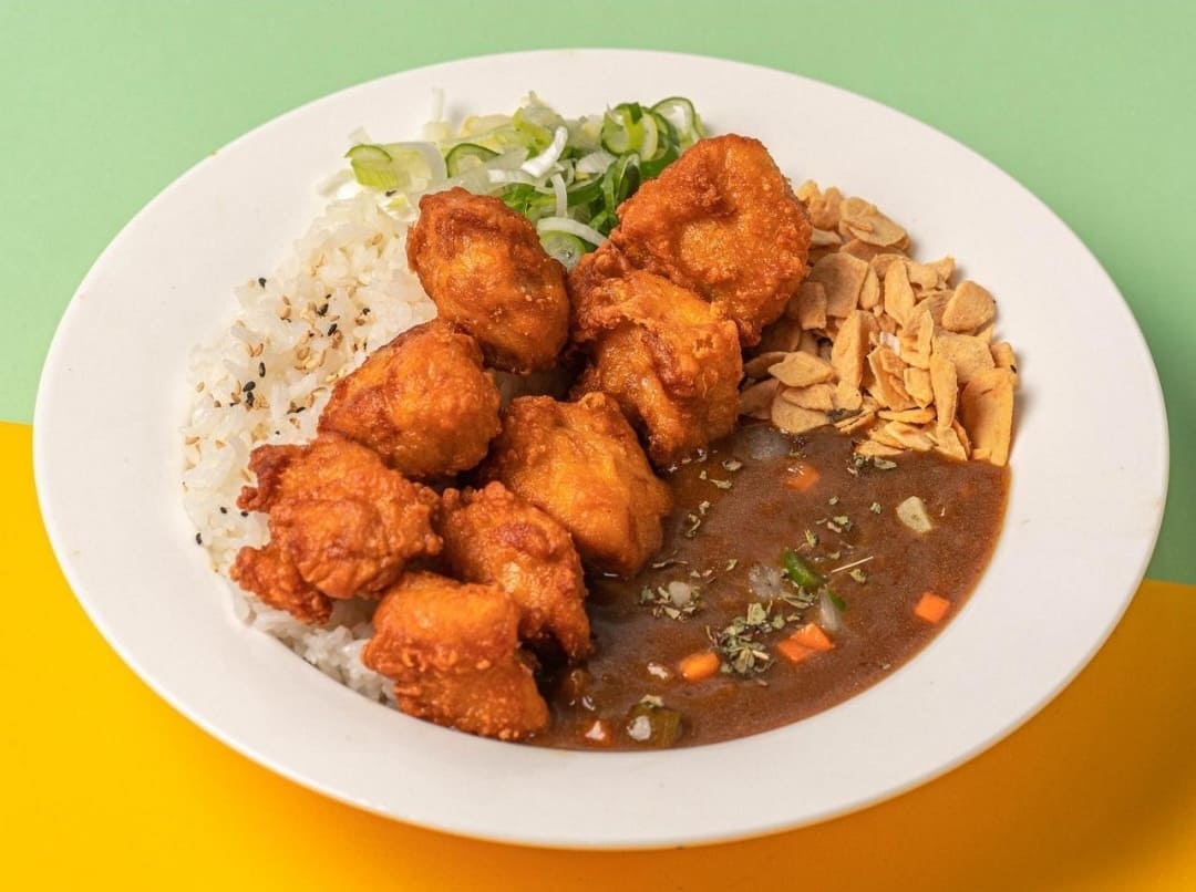 치킨가라아게 카레