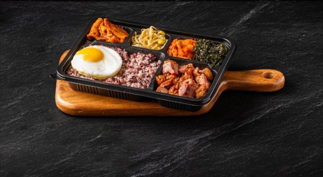 ［훈제 통오리］혜자도시락 (맛보기 김치찌개포함)