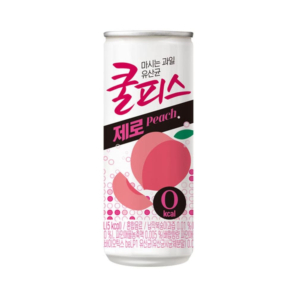 ［동원］쿨피스 제로 복숭아 230ml