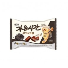 해태 자유시간 쿠키앤크림 미니 8g×1개