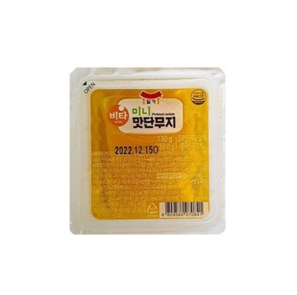 ［일가집］ 슬림 미니 맛단무지 130g