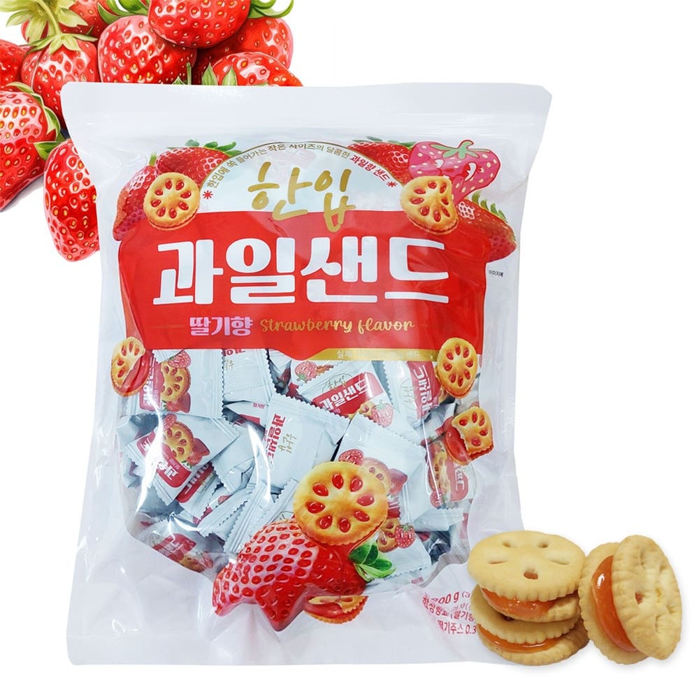 한입 과일 샌드 딸기향 5.9g×1개