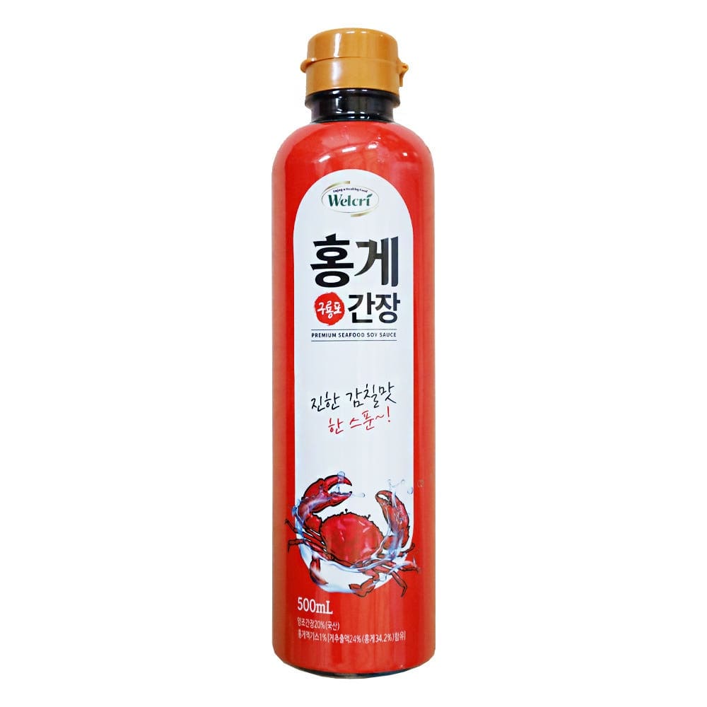 ［웰크리］New 구룡포 홍게 간장 500ml