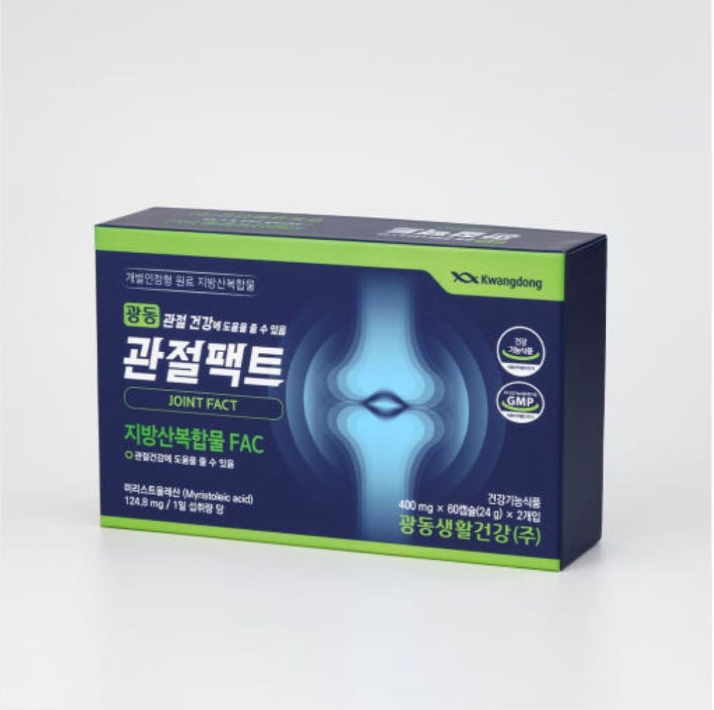 ［광동］관절펙트 400mg 60캡슐×2개입