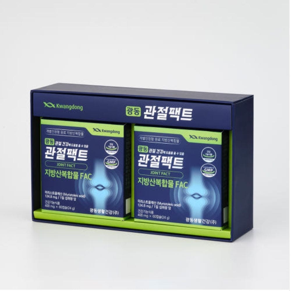 ［광동］관절펙트 400mg 60캡슐×2개입