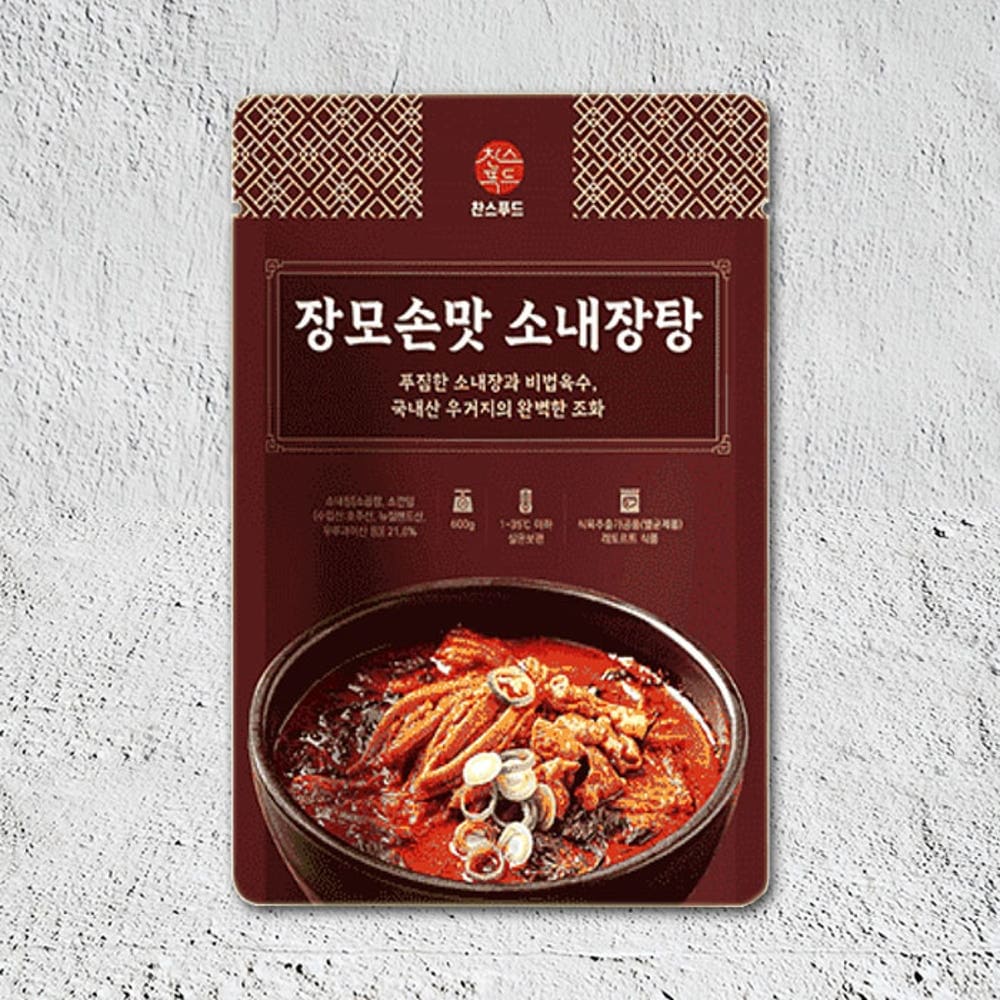 ［찬스푸드］장모손맛 소내장탕 600g