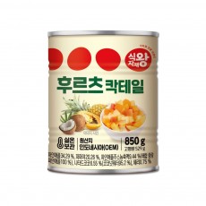 ［식자재왕］후르츠칵테일 850g