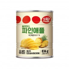 ［식자재왕］파인애플 슬라이스 836g