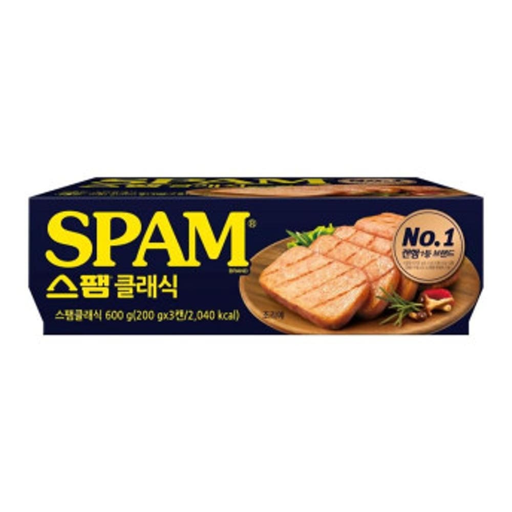 ［CJ］스팸 클래식 200g 3개입