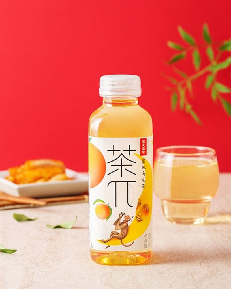 차파이 복숭아 우롱차 500ml