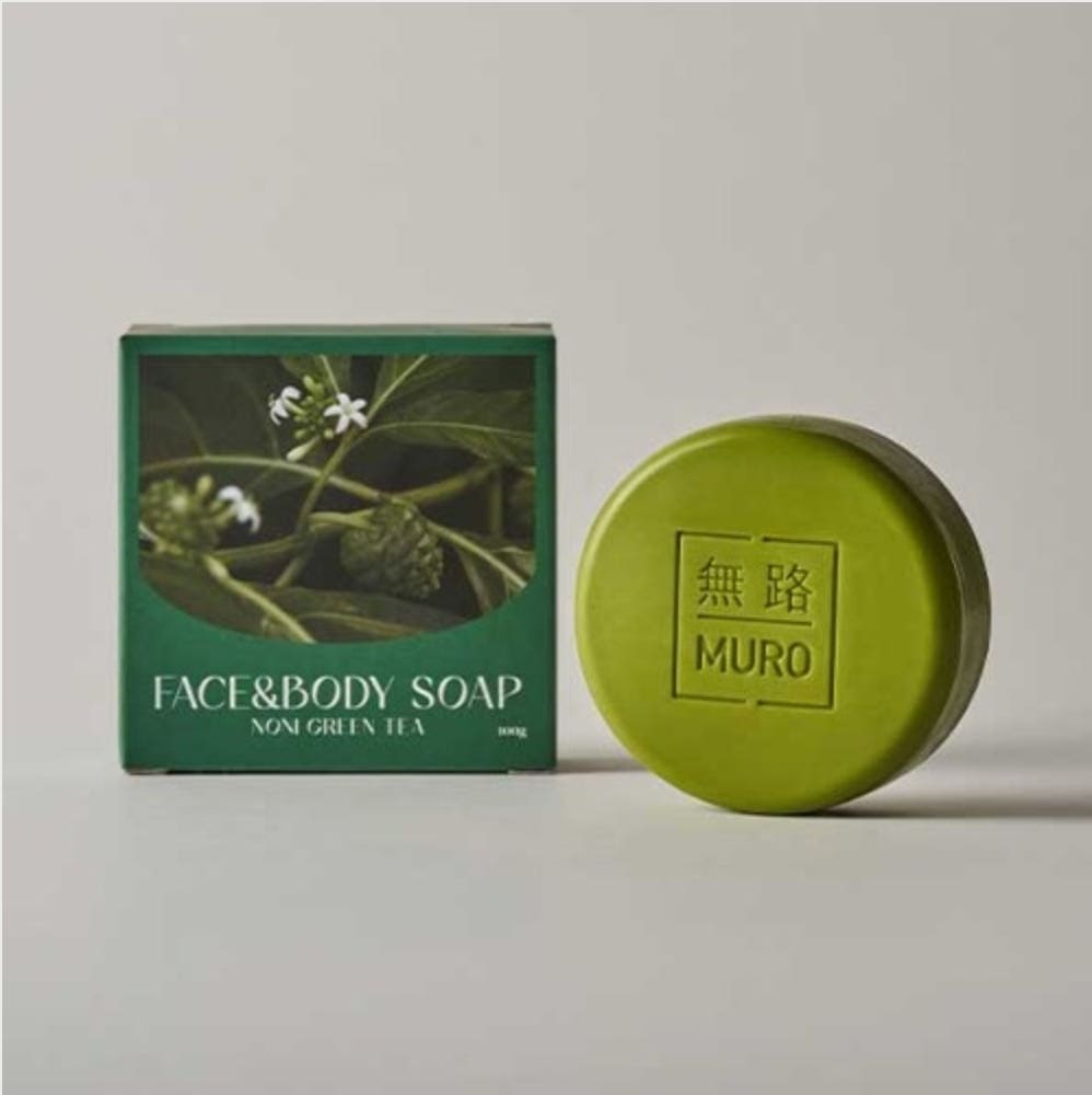 ［무로］노니 녹차 비누 75g