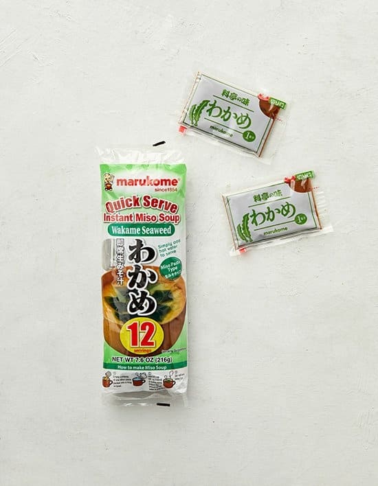 ［일본］마루코메 즉석미소 미역 18g×1개