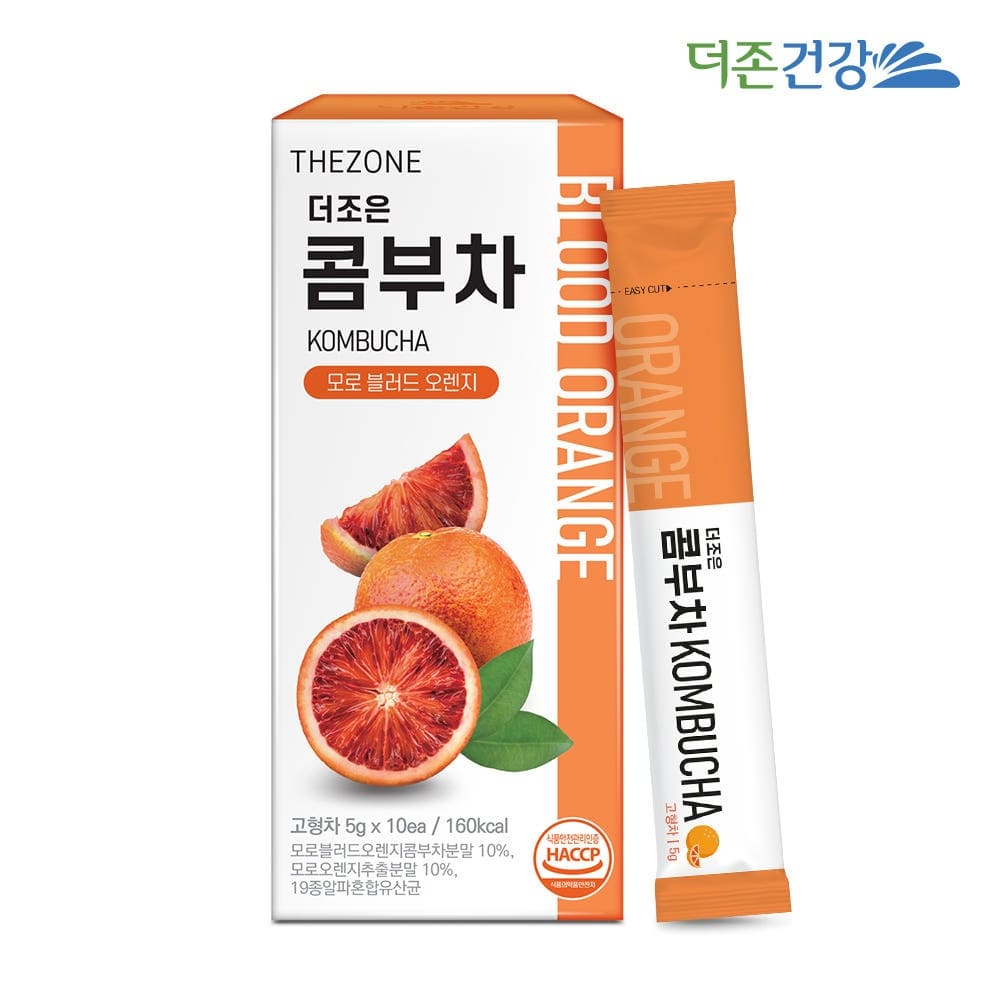 ［더존건강］더조은 콤부차 모로블러드 오렌지 5g×10포