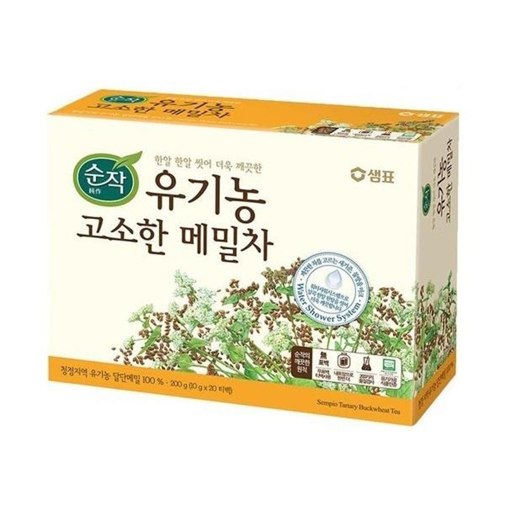 ［샘표］순작 고소한 메밀차 200g×20개