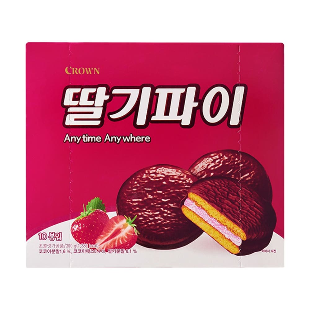 ［크라운］딸기파이 30g×1봉