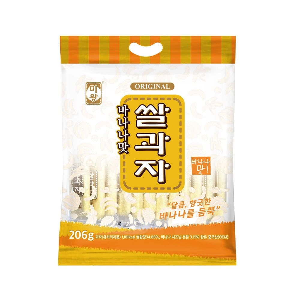 ［미왕］바나나맛 쌀과자 8.58g×1개