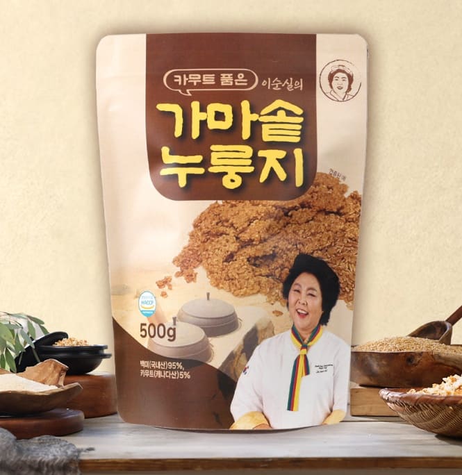 카무트를 품은 이순실의 가마솥 누룽지 500g