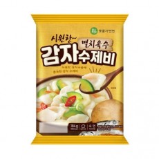 ［이가자연면］멸치육수 감자수제비 186.5g