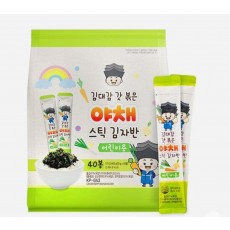 ［해담솔］김대감 갓 볶은 야채 스틱 김자반 어린이용 10g×1개