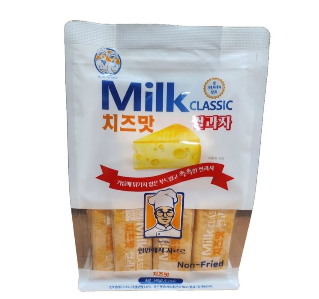 밀크 클래식 쌀과자 치즈맛 240g×1개