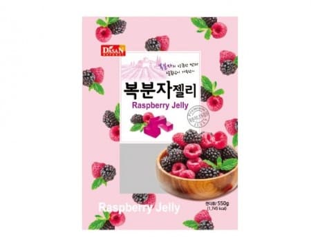［다산식품］복분자제리 550g