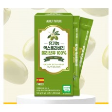 ［어바웃네이처］유기농 엑스트라버진 올리브유 100% 10g×1포