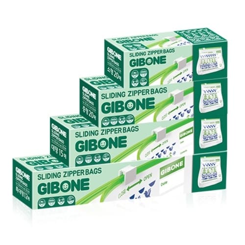 ［기본에］프레시키퍼 슬라이딩 지퍼백 (중형 20매)