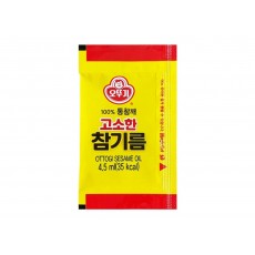 ［오뚜기］고소한 참기름 4.5ml×1개