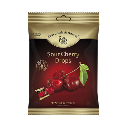 ［캐빈디쉬］하비 올더베스트 체리맛 캔디 100g