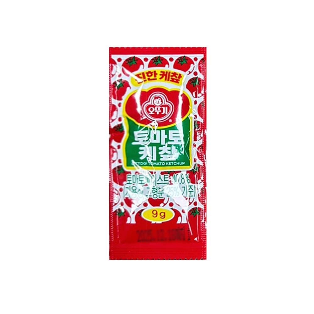 ［오뚜기］일회용 토마토 케챱 9g×1개